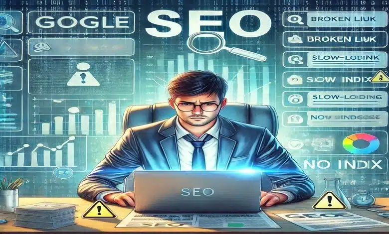 عدم متابعة تحديثات جوجل والخوارزميات الجديدة