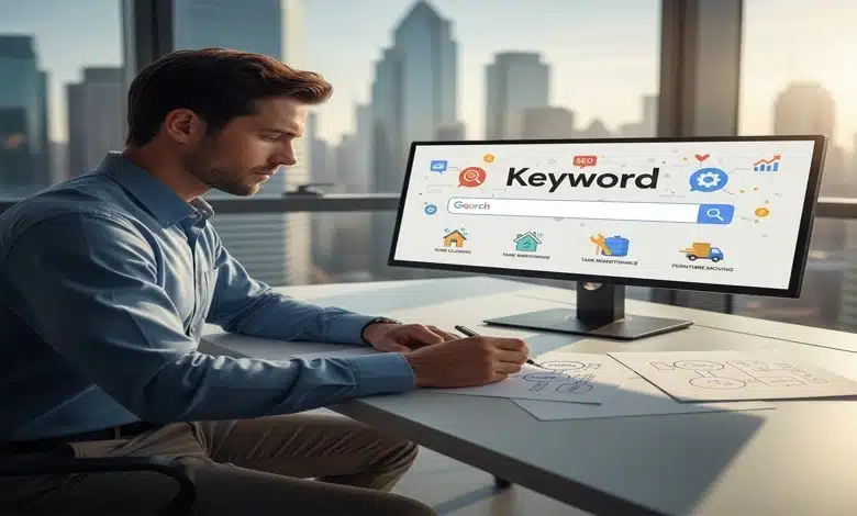 طريقة إختيار الكلمات المفتاحية لمواقع الخدمات