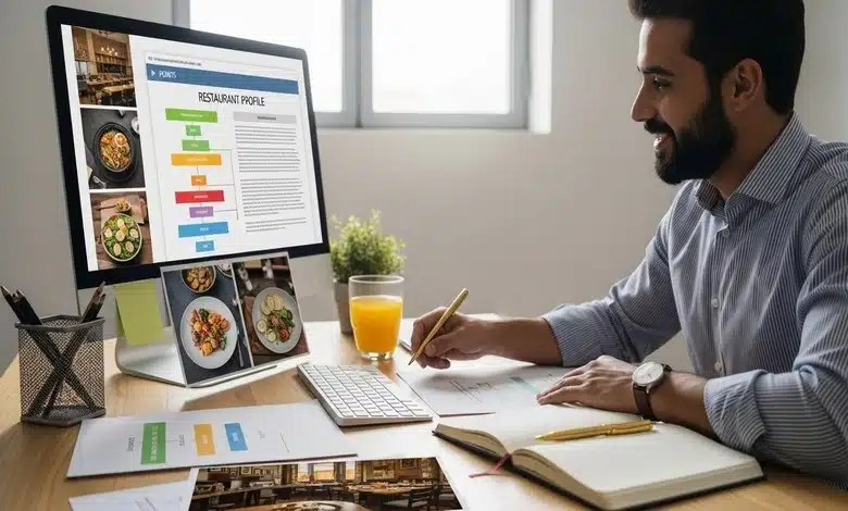 طريقة كتابة بروفايل مطاعم مميز يجذب الزوار خطوة بخطوة 