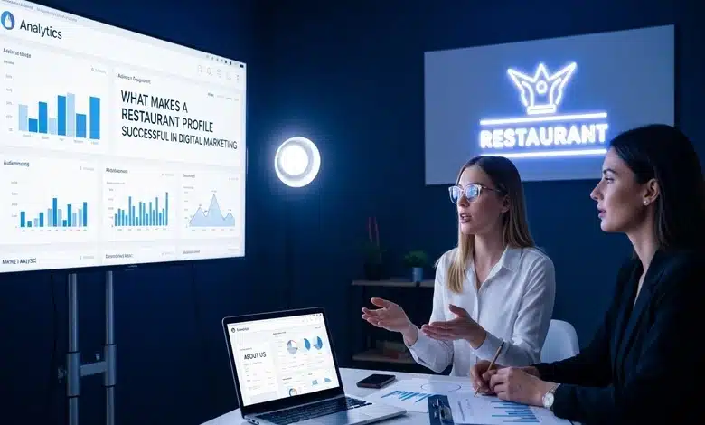  ما الذي يجعل بروفايل المطاعم ناجحًا في التسويق الرقمي؟ 