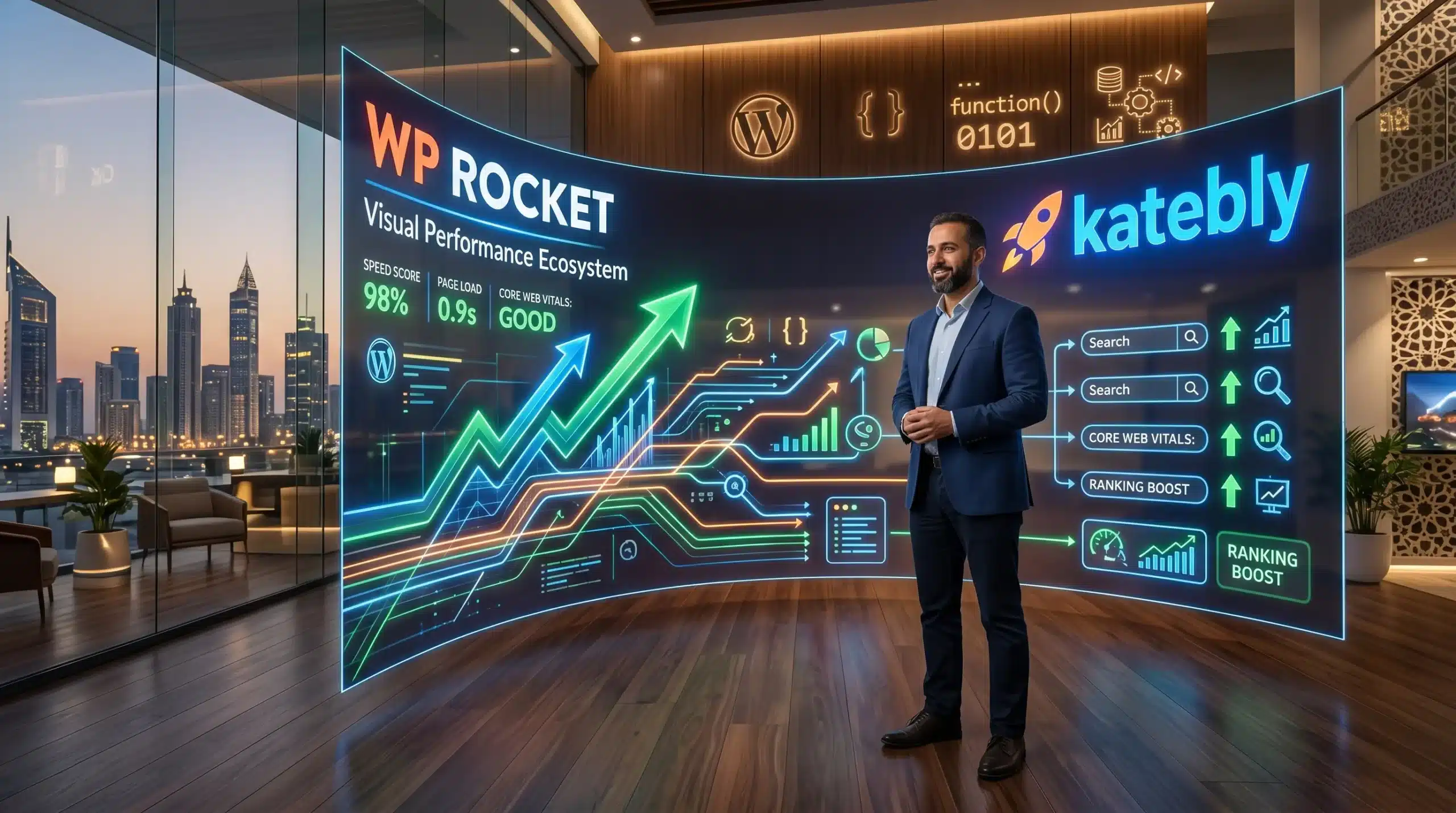 كيف تساعد إضافة WP Rocket في تحسين السيو (SEO) وزيادة سرعة الموقع؟
