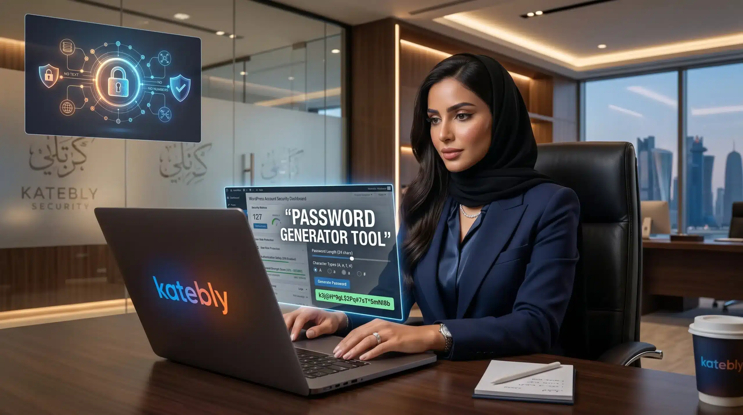 برمجة أداة توليد كلمات مرور ووردبريس بطريقة آمنة (JS) أداة توليد كلمات مرور ودورها في تعزيز حماية حسابات ووردبريس