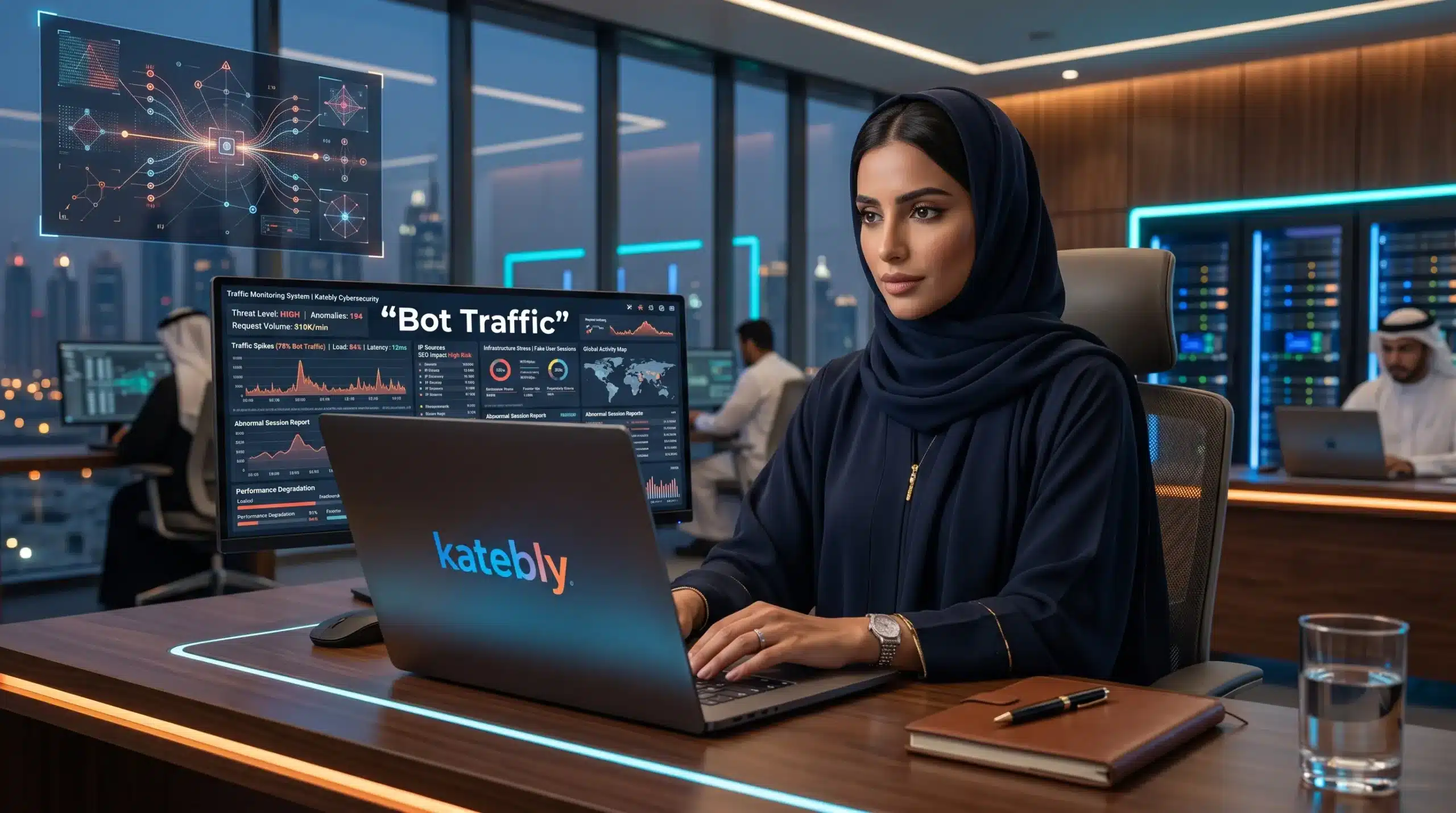 تحليل الترافيك الوهمي Bot Traffic وأثره على أداء المواقع الإلكترونية 