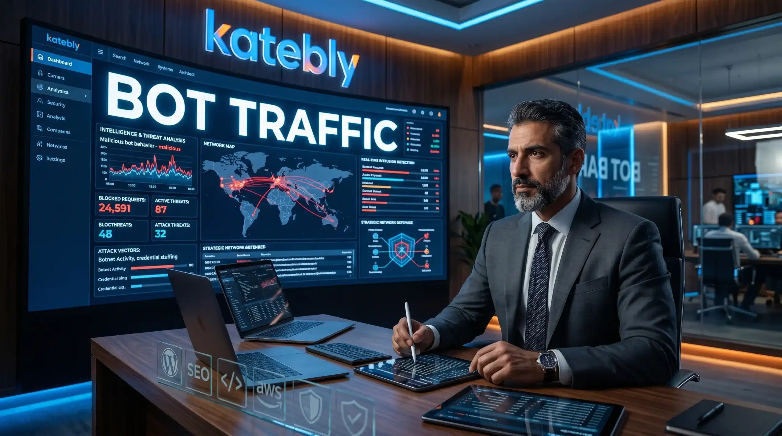كيف يساعد تحليل الترافيك الوهمي Bot Traffic في تحسين أمان موقعك؟ 