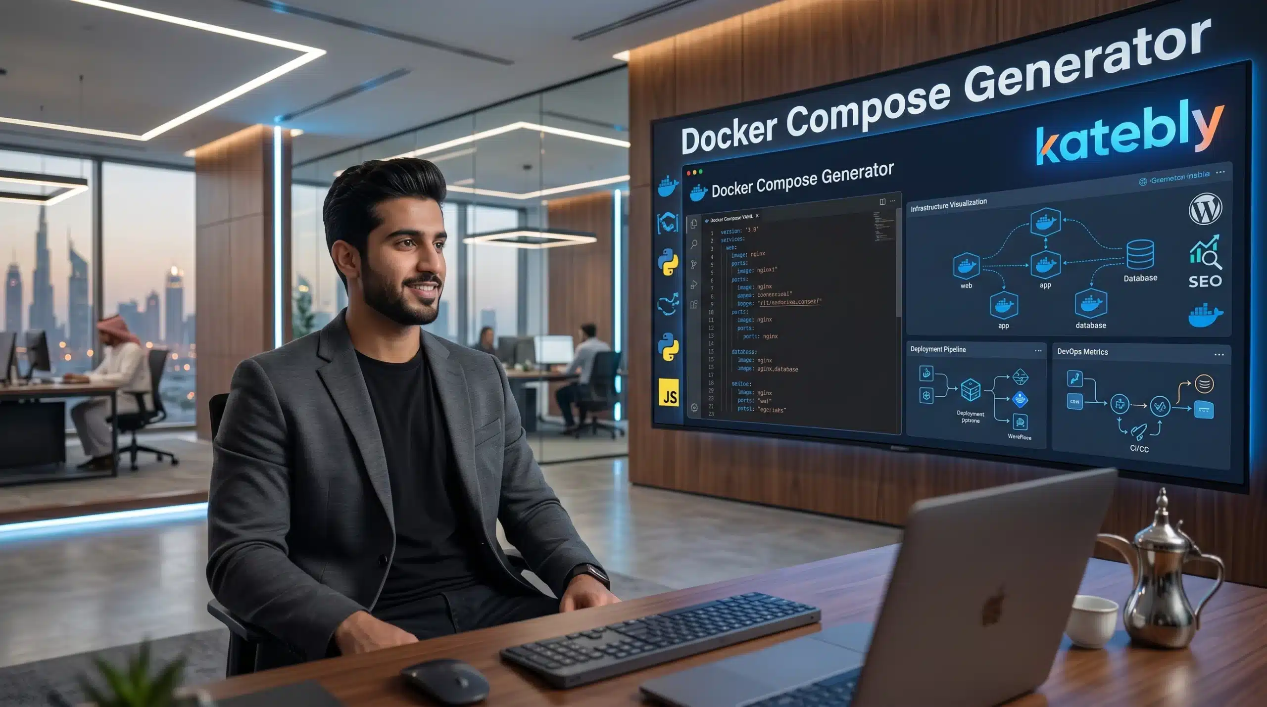 اجذب المزيد من زوار DevOps إلى موقعك عبر مولد Docker Compose استدامة نمو الموقع عبر محتوى DevOps العملي