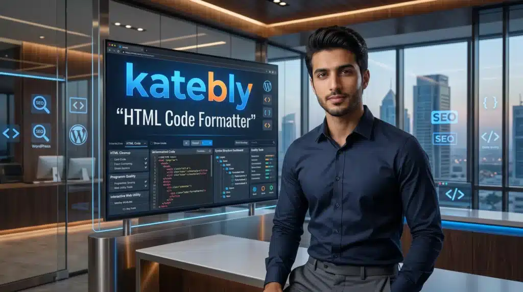 برمجة أداة تنسيق أكواد HTML بموقعك لتنظيف وترتيب البرمجيات