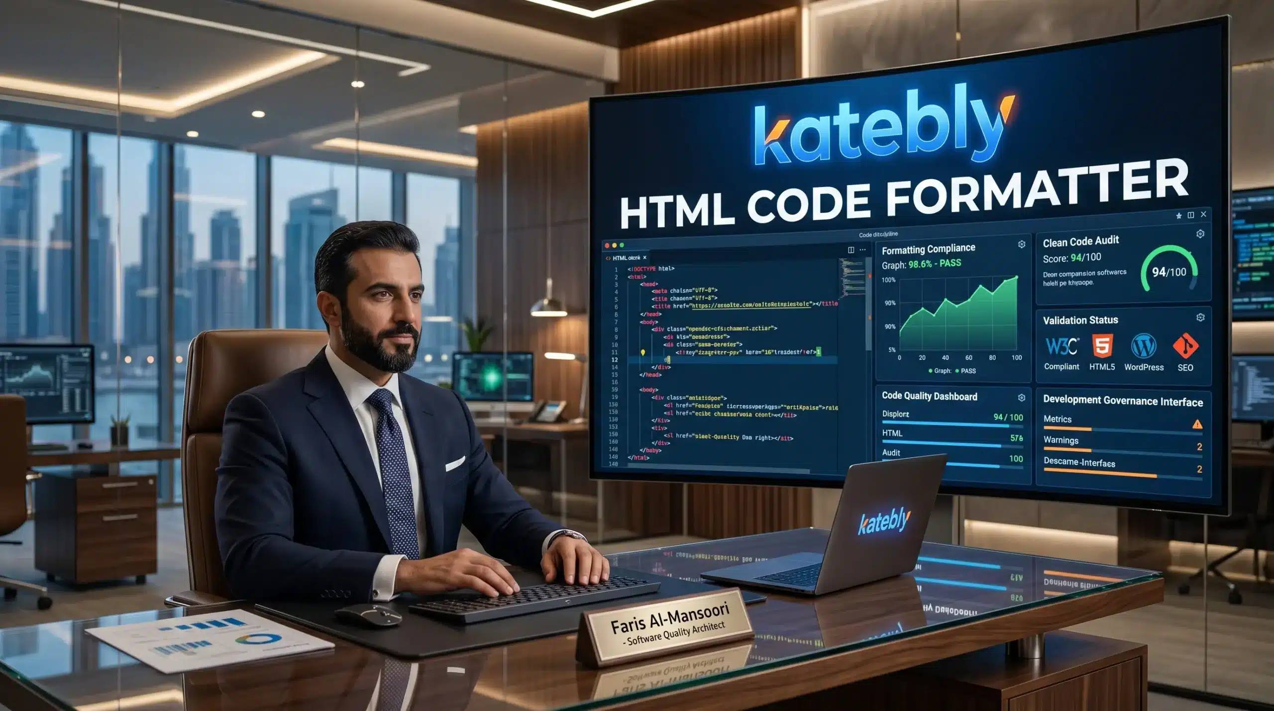برمجة أداة تنسيق أكواد HTML بموقعك لتنظيف وترتيب البرمجيات برمجة أداة تنسيق أكواد HTML لخدمة الجودة والانضباط في إدارة البرمجيات
