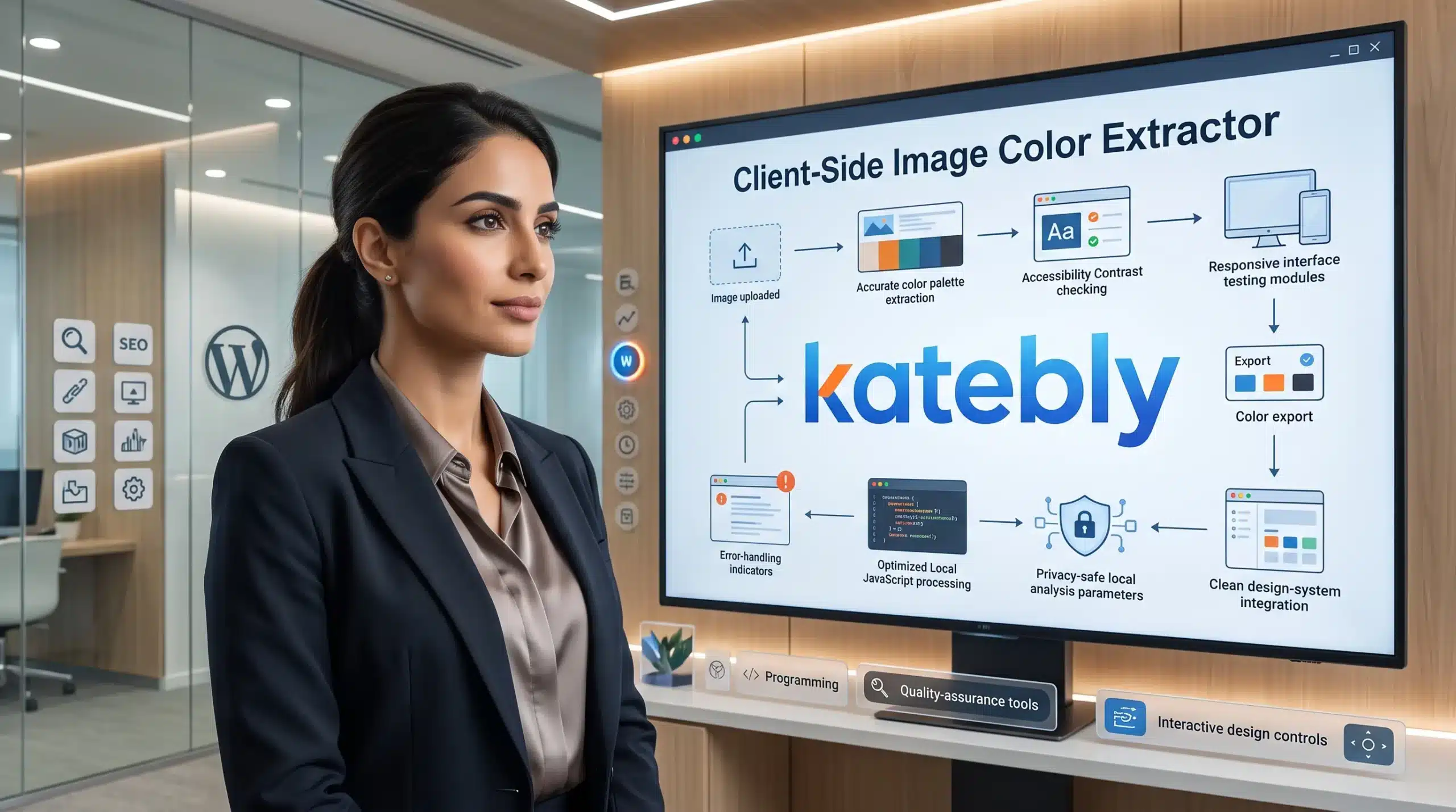 أهمية برمجة أداة استخراج الألوان من الصور (Client-Side) بموقعك للزوار أفضل الممارسات لتطوير أداة استخراج ألوان احترافية