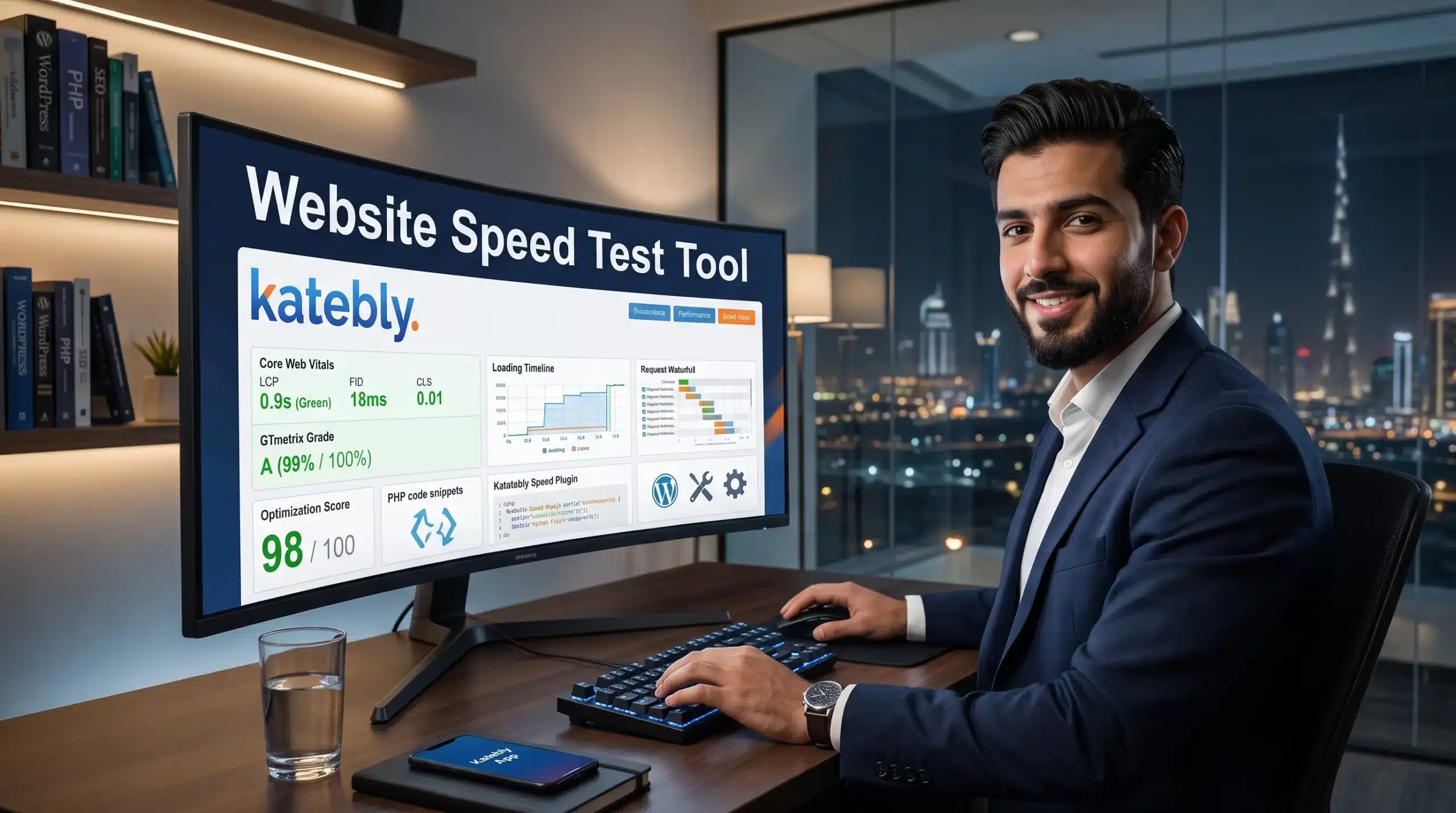 كيف تبرمج أداة فحص سرعة الموقع داخل ووردبريس؟ استثمار نتائج الفحص لتحسين أداء ووردبريس