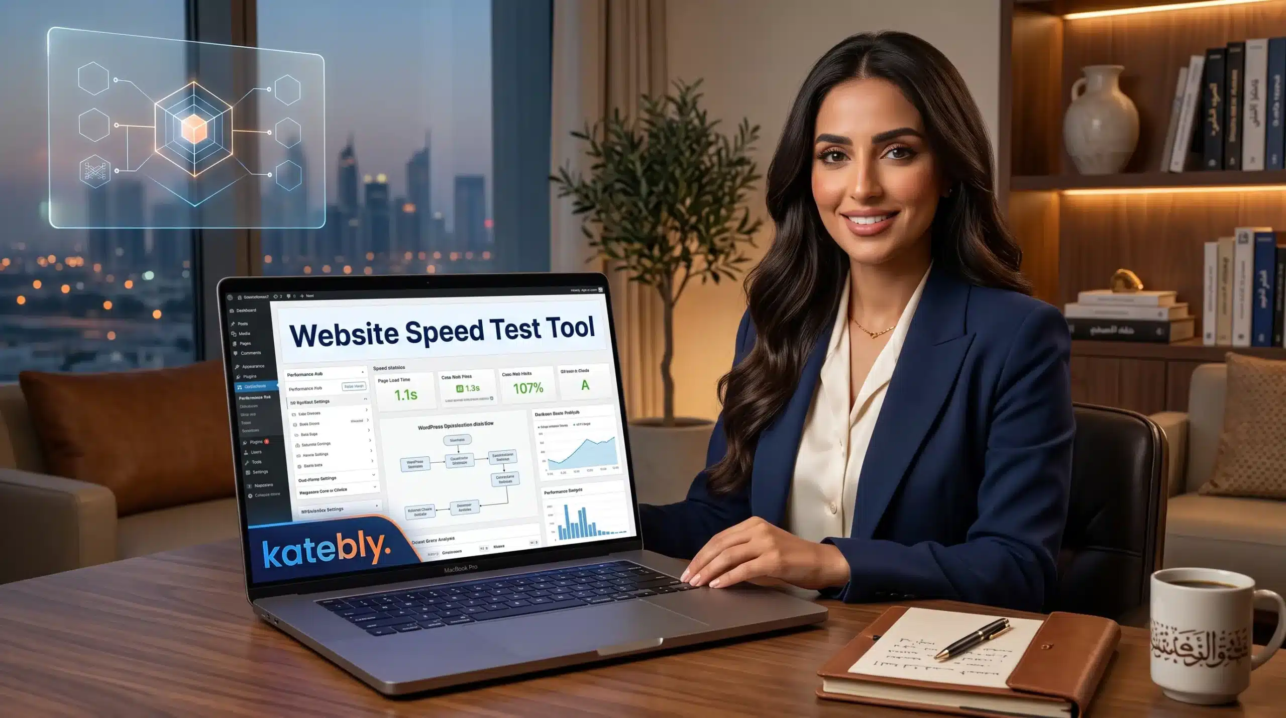 كيف تبرمج أداة فحص سرعة الموقع داخل ووردبريس؟ تصميم لوحة التحكم وعرض تقارير الأداء