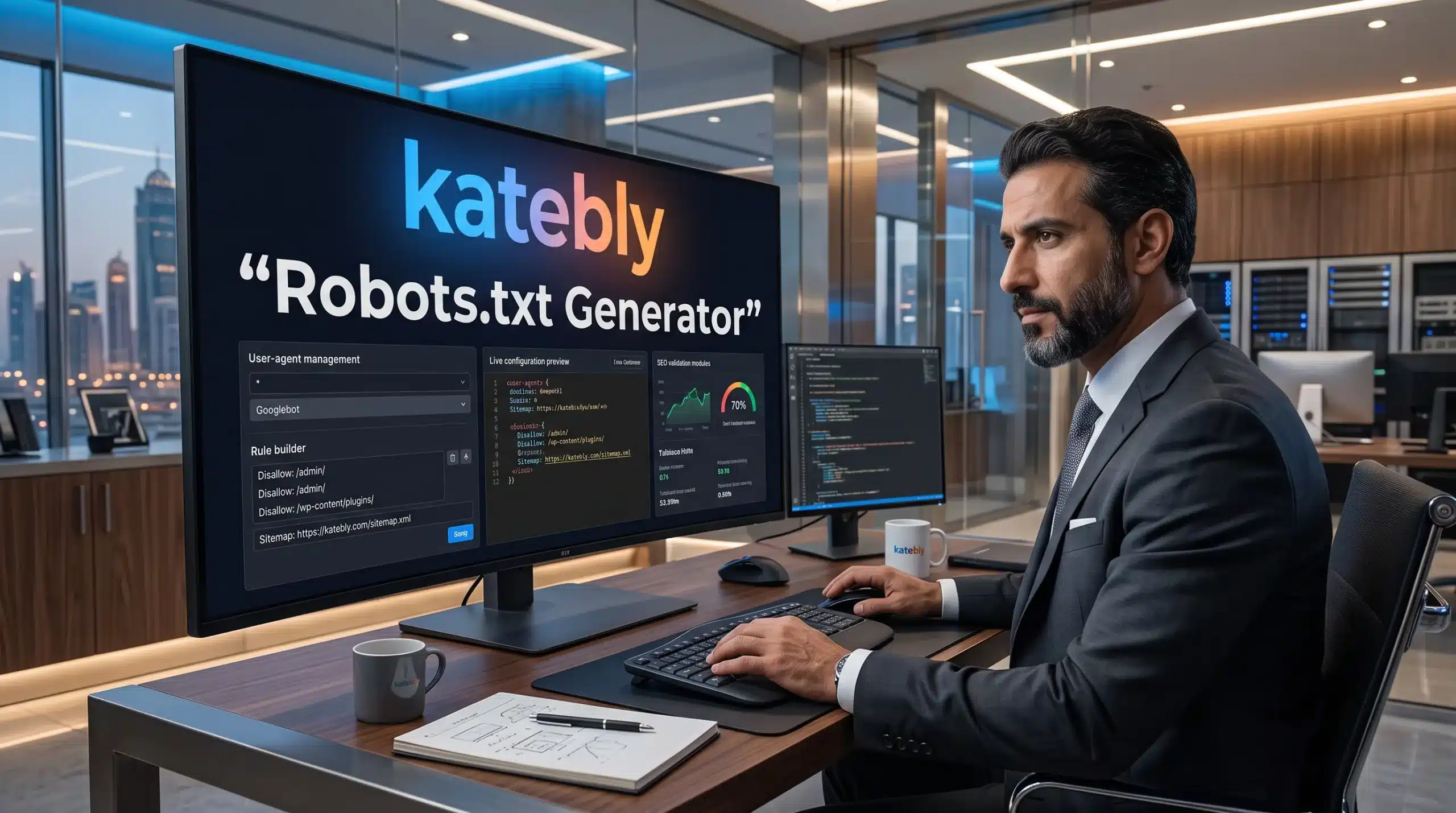 سهل مهمة السيو لأصحاب المواقع ببرمجة مولد ملفات Robots.txt الاحترافي بموقعك تصميم وبرمجة مولد Robots.txt احترافي للمواقع