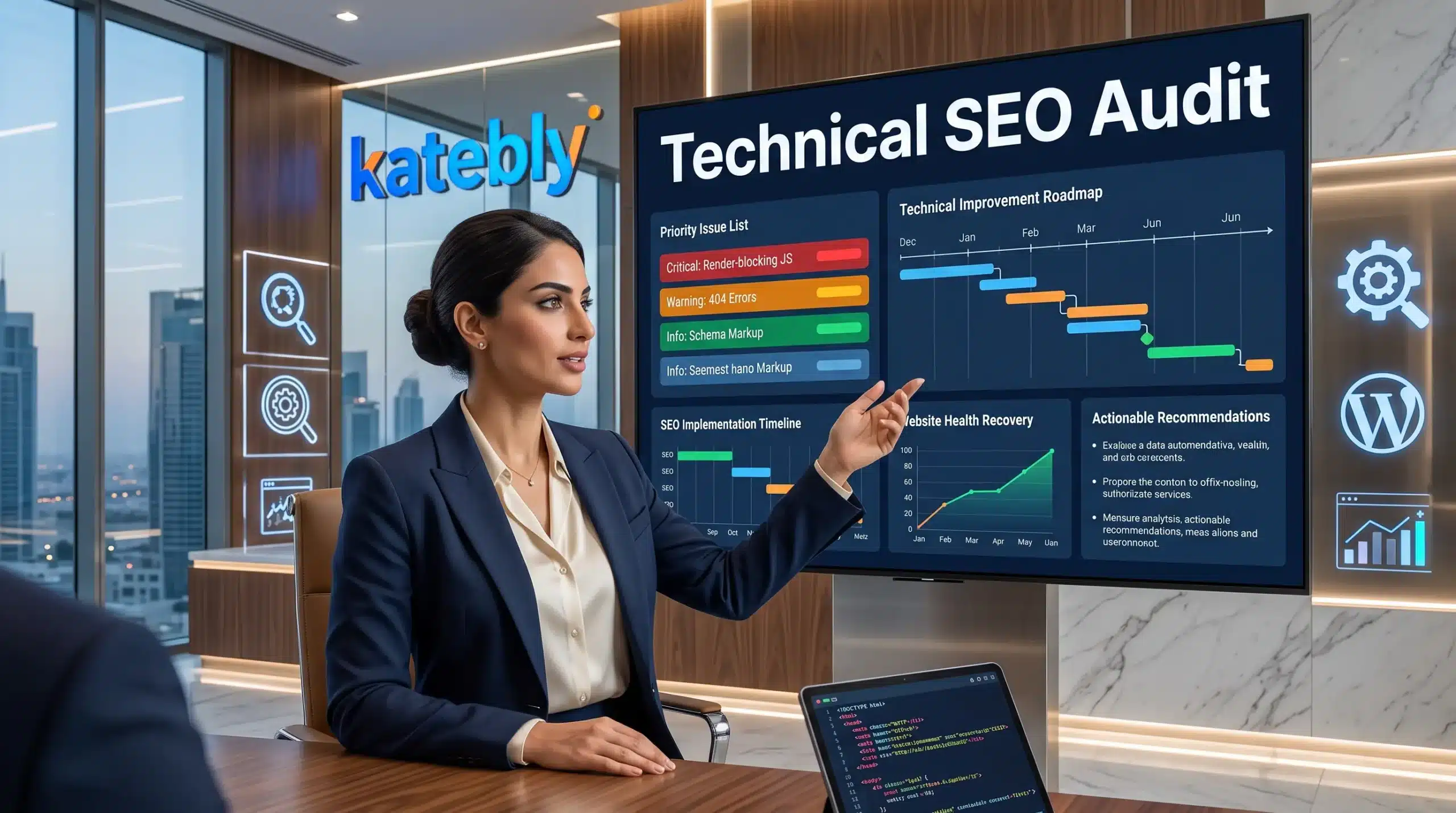 كيفية عمل تقارير التدقيق التقني Audit للموقع