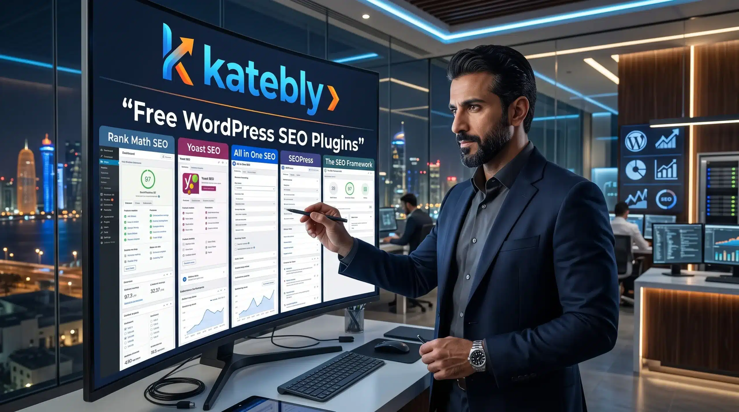 أفضل إضافات سيو ووردبريس مجانية تغنيك عن المدفوعة مقارنة أفضل إضافات SEO المجانية لووردبريس