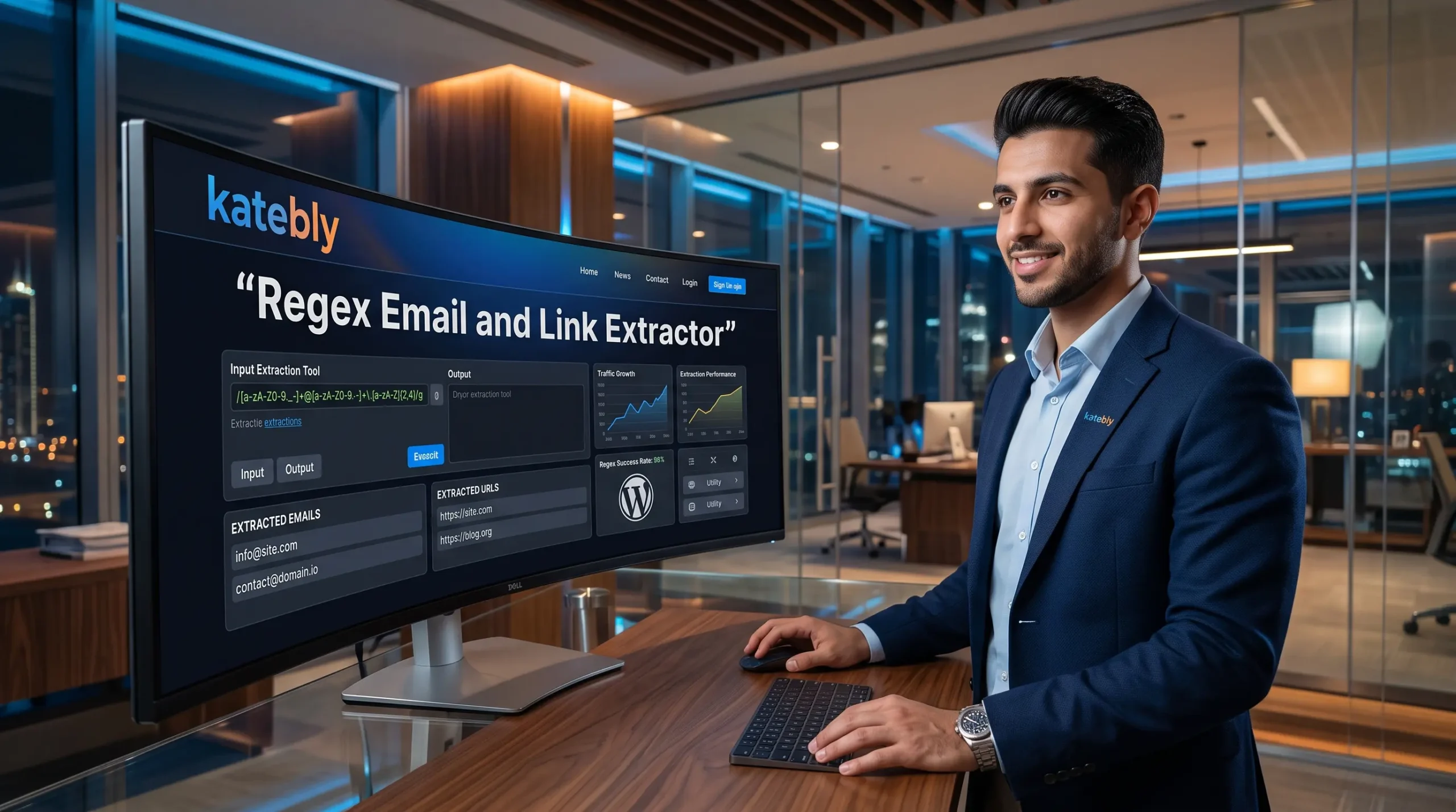 برمجة أداة Regex لاستخراج البيانات من النص وصفحات الويب 